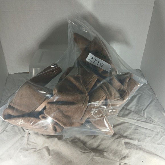 Franco Sarto Artesia Brown Suede Slouchy Knee High Block Heel Boots Womens 8M - Picture 10 of 10